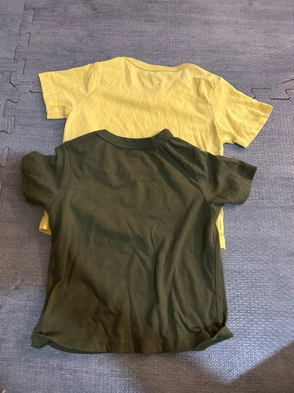 Boys Graphic Tees - Yellow Monster Truck & Olive Soccer Ball (2 shirts)